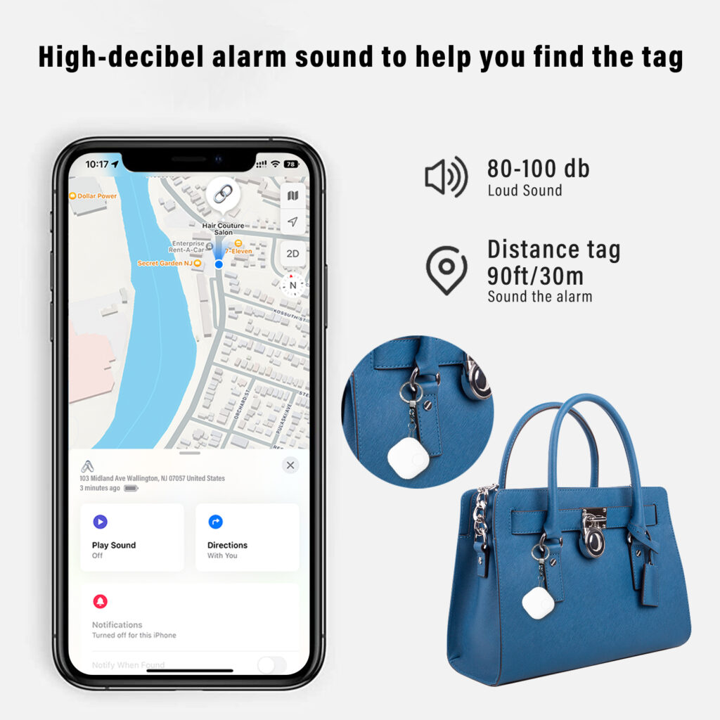 Long battery life wallet tracker