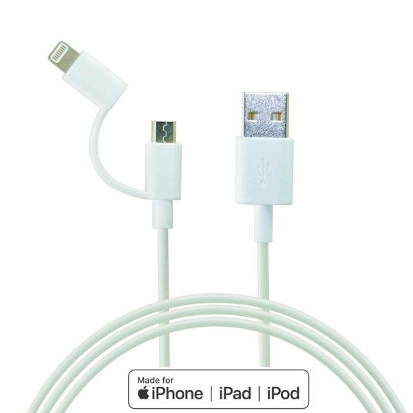 2 in 1 MFi Certified USB Cable