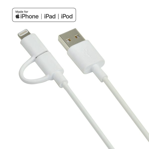 2 in 1 MFi Certified USB Cable - Image 5