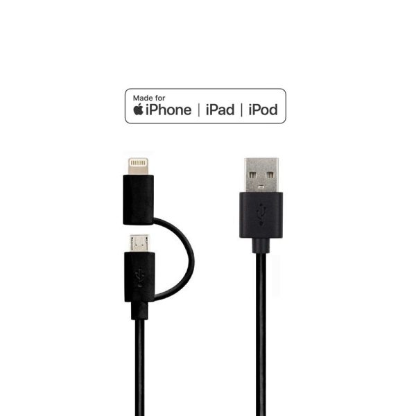 2 in 1 MFi Certified USB Cable - Image 4