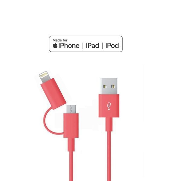 2 in 1 MFi Certified USB Cable - Image 3