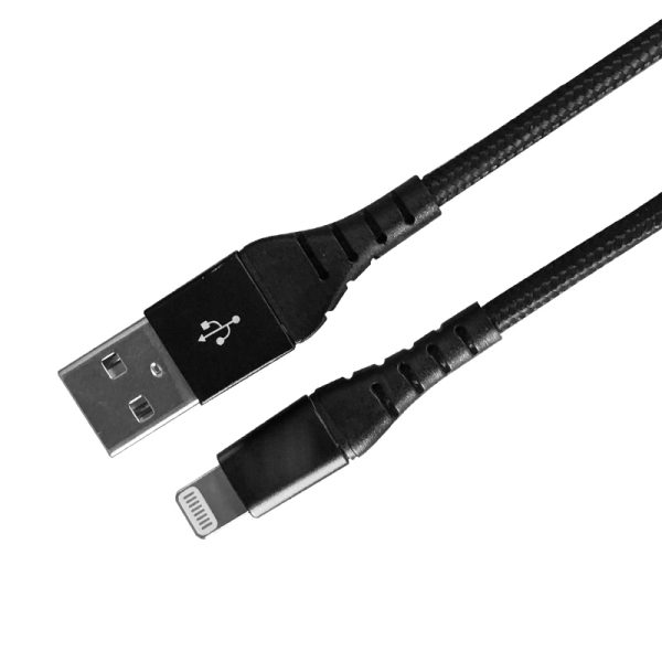 USB A to lightning charging cable