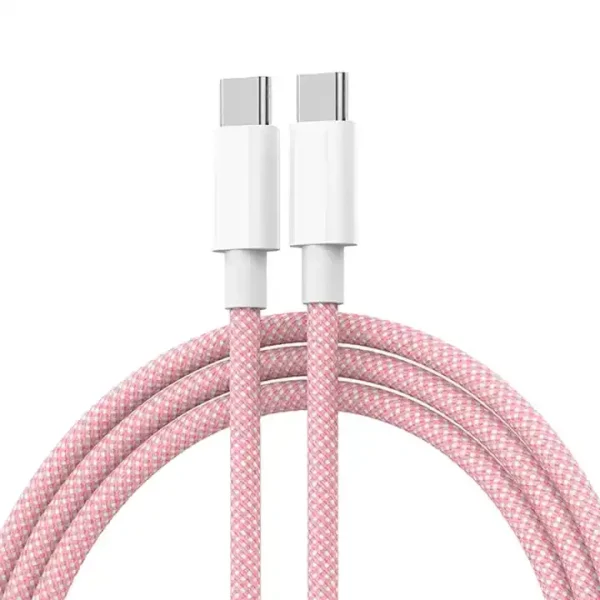 iPhone 15 nylon braided fast charging cable