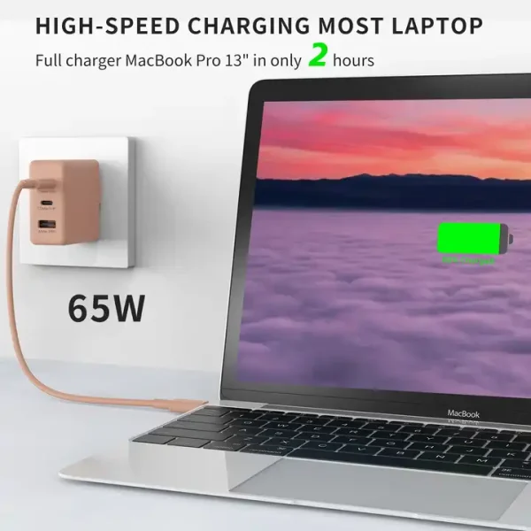 65W GaN charger PD Fast Charging - Image 4