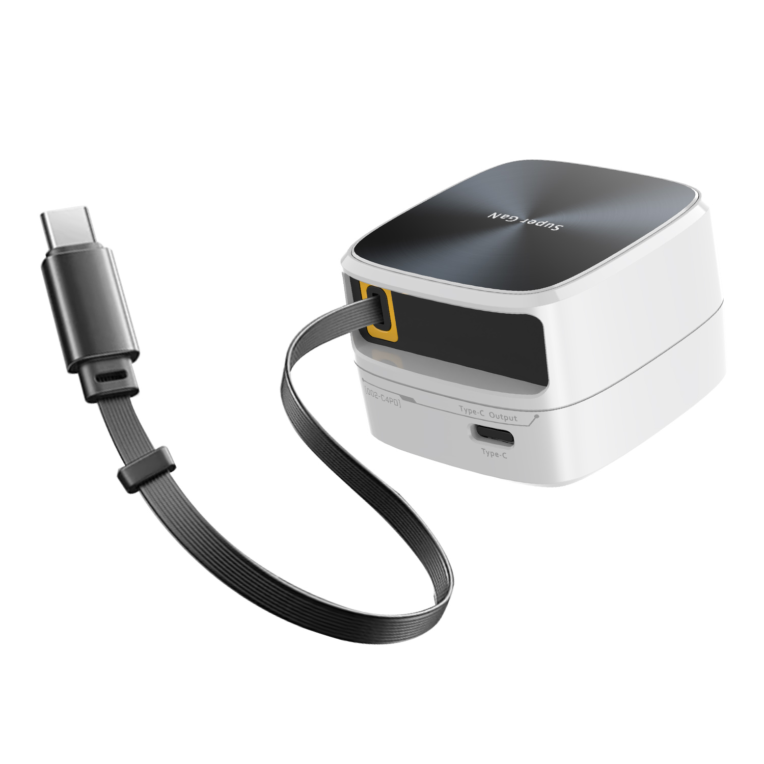 35W GAN Charger with USB C Cable