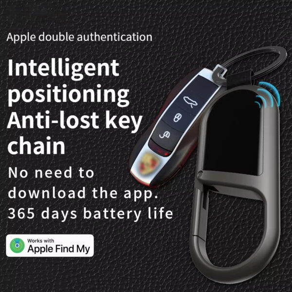 Small Car Key Anti-Lost Keychain Find My Device Locator