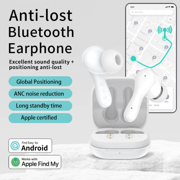 High-quality Audio Wireless Bluetooth Headphones with Find My Anti Loss