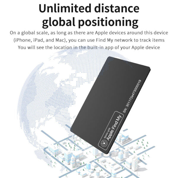 Find My Wireless Charging Smart Plastic Card Wallet Finder - Image 2