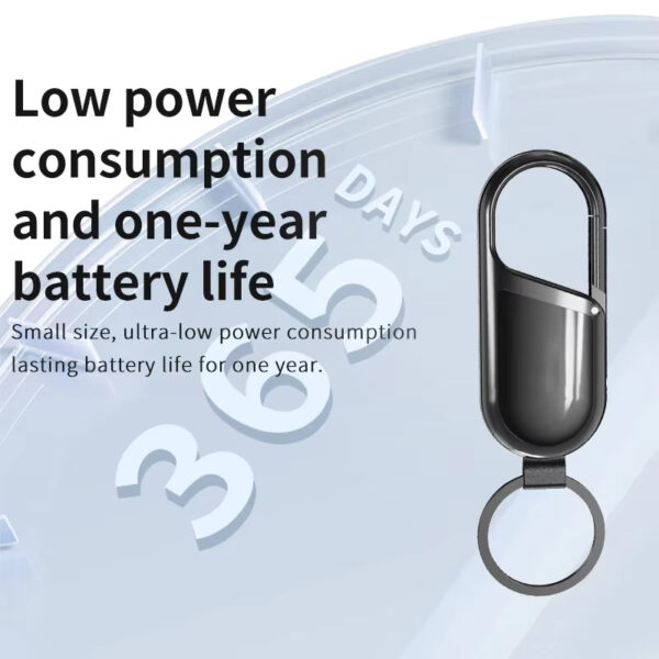 Small Car Key Anti-Lost Keychain Find My Device Locator - Image 4