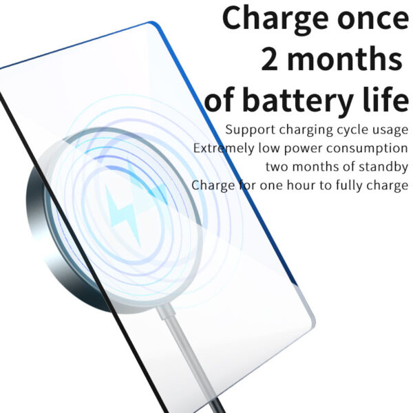 Find My Wireless Charging Smart Plastic Card Wallet Finder - Image 4