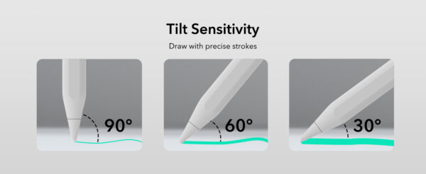 Smart Magnetic Find My Capacitive Stylus Pen for Apple iPad Pencil - Image 6