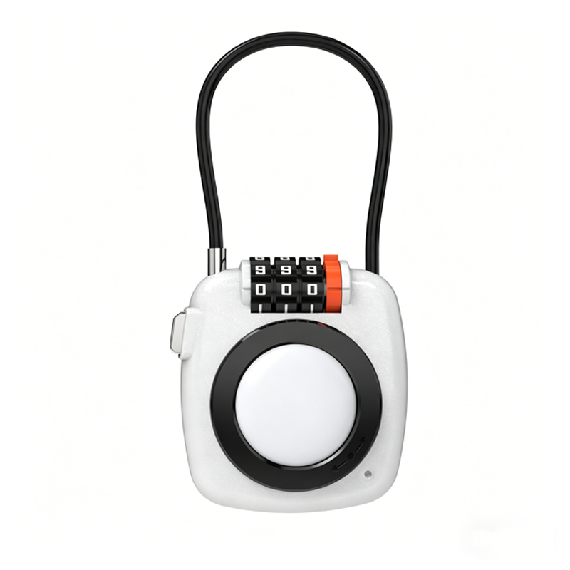 Combination Lock Mini Suitcase Anti-lost IOS Android Find My Air Tag Holder Tracker TSA Customs Lock for Luggage Backpack Travel - 图片 4