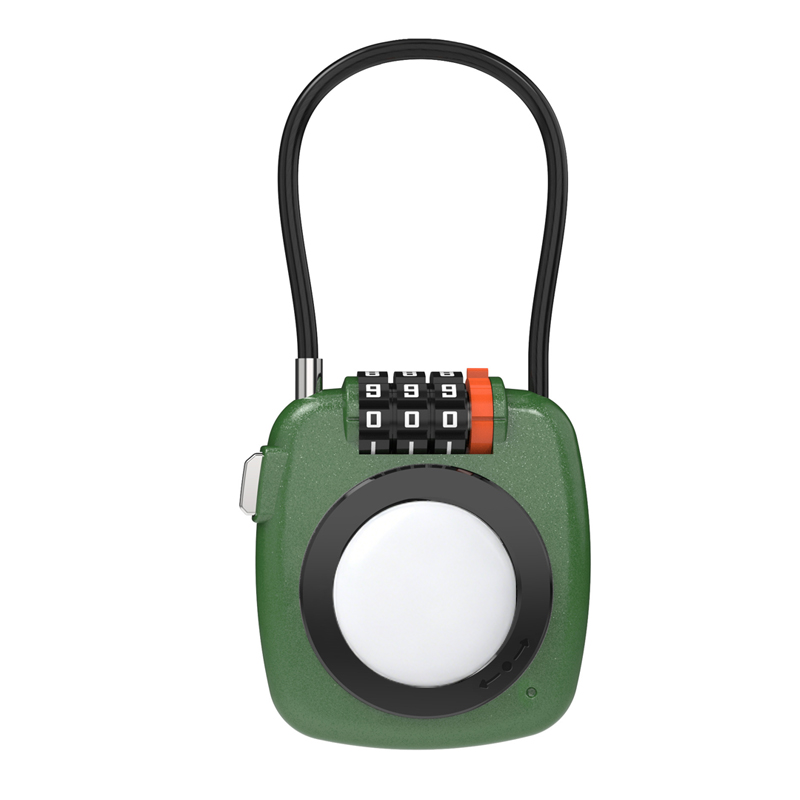 Combination Lock Mini Suitcase Anti-lost IOS Android Find My Air Tag Holder Tracker TSA Customs Lock for Luggage Backpack Travel - 图片 7