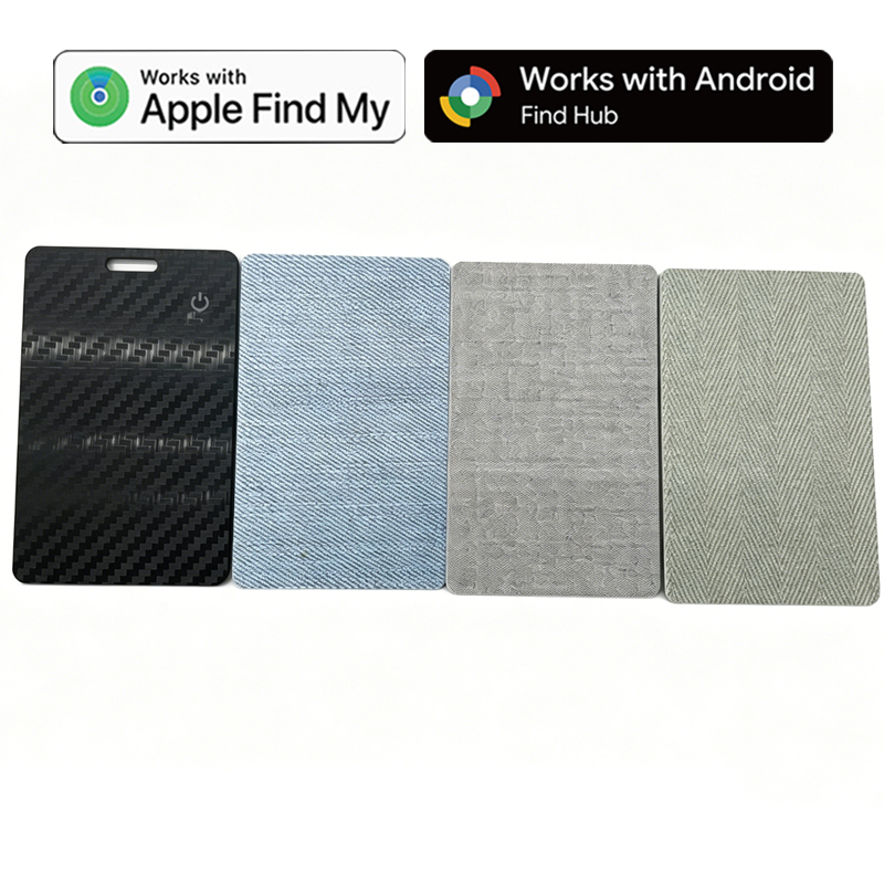 Customization MFi Certified Smart Wallet Finder Itag Find My Card IOS Android Device Anti Lost GPS Navigation IP67 Waterproof