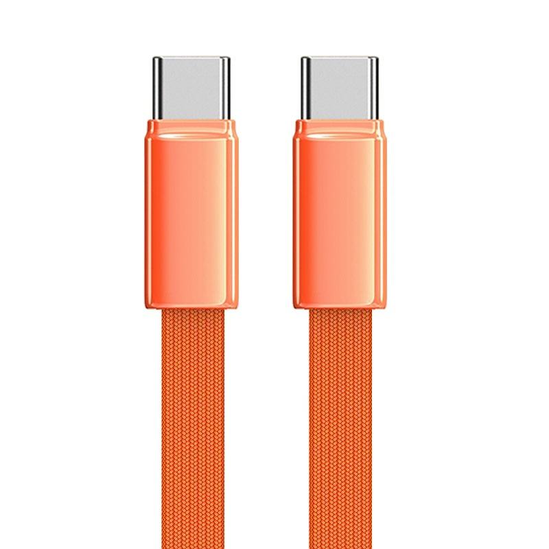 Fast Charging USB-C Type C TPE & Nylon Braid Ultrathin 1M Cable for iPhone Series 15/16/17 Tablet & Earphone - Image 5