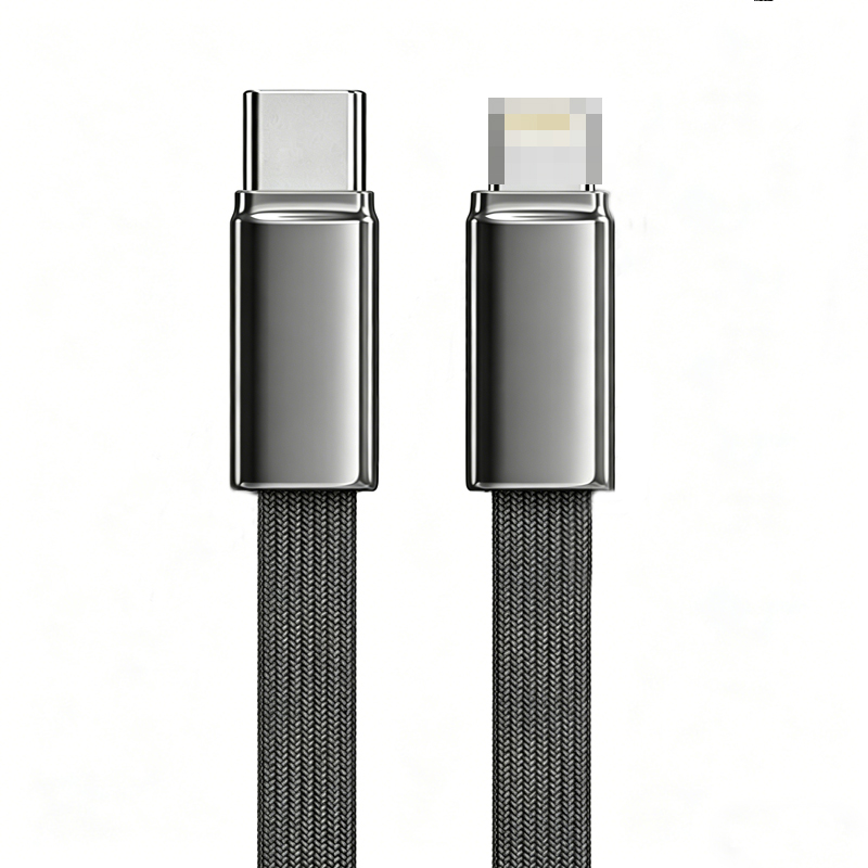 Fast Charging USB-C Type C TPE & Nylon Braid Ultrathin 1M Cable for iPhone Series 15/16/17 Tablet & Earphone - Image 8